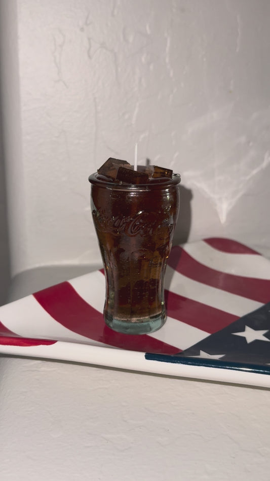 Mini Cola Glass Candle